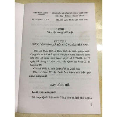 Sách - Luật Nuôi Con Nuôi - NXB Chính Trị Quốc Gia