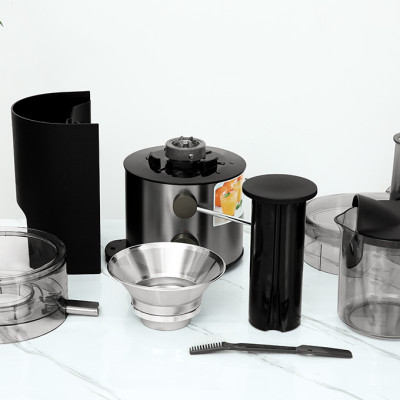 Máy ép trái cây Panasonic MJ-CB600SRA-Ép nhanh nghiền kiệt với mâm xay 100% kim loại - Hàng chính hãng