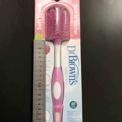 [ AC229 ] Cọ rửa bình sữa cổ thường và cổ rộng, chất liệu silicone - Dr.Brown