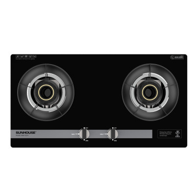 BẾP GAS ÂM KÍNH SUNHOUSE SHB61020-V - Hàng Chính Hãng