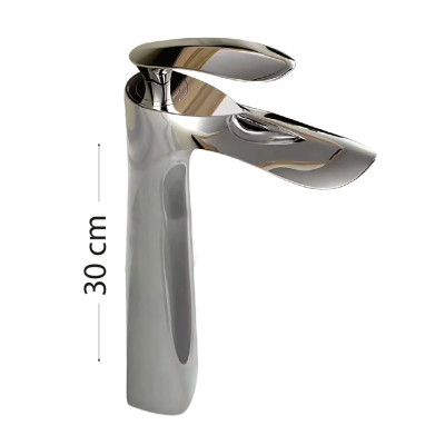 Vòi lavabo nóng lạnh đồng mạ crom niken Juno sofa Teady VCT- 221B 