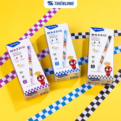 Combo 5/10/20 Bút gel xóa được Mazzic Thiên Long GELE-006/V1