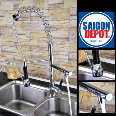 Vòi rửa chén nóng lạnh ATMOR AT62025S (HÀNG CHÍNH HÃNG)