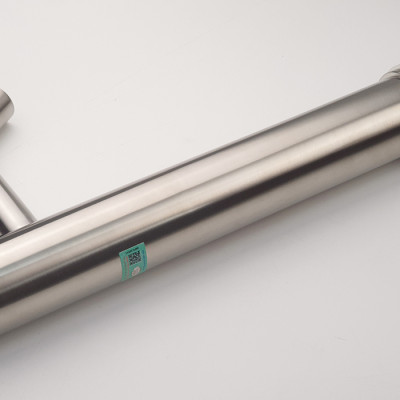 Vòi lavabo điếu nóng lạnh, Inox SUS 304 Eurolife EL-T022 ( Trắng vàng )