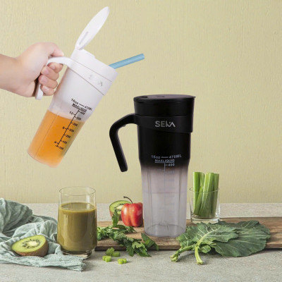 Máy Xay Sinh Tố Tích Điện Cầm Tay SEKA NT889 Dung Tích 470ml Công Suất 150W hàng nhập khẩu