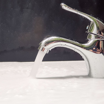 Vòi lavabo lạnh Eurolife EL-117 (Trắng bạc)