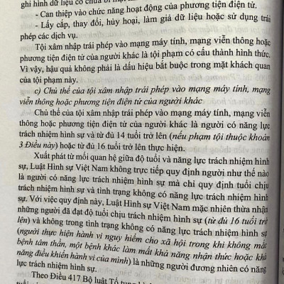 Phòng Chống Tội Phạm Trong Lĩnh Vực Công Nghệ Cao