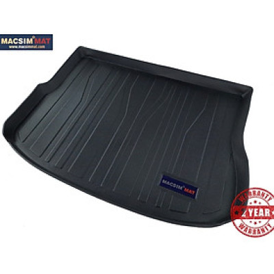 Thảm lót cốp xe ô tô LAND ROVER EVOQUE 2011-2015 nhãn hiệu Macsim chất liệu TPV cao cấp màu đen (086)