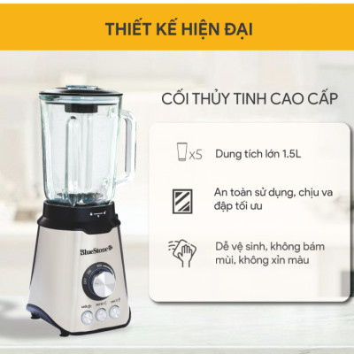 Máy Xay Sinh Tố BlueStone BLB-5339 (1.5 Lít) - Hàng chính hãng