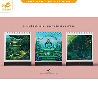 Lịch Nhã Nam 2025 - Khu vườn văn chương (Nhã Nam HCM)