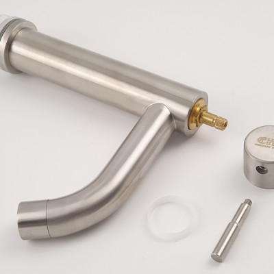 Vòi lavabo lạnh Inox SUS 304 Eurolife EL-LL123