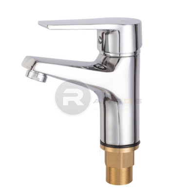 Bộ vòi chậu rửa mặt vòi lavabo 1 lỗ cao cấp Rangos 03V1