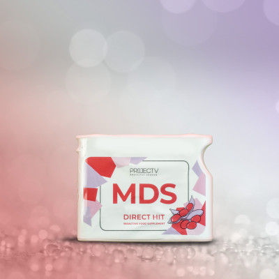 Thực Phẩm Sức Khỏe MDS Direct Hit - Vẻ Đẹp Trưởng Thành - PROJECT V - Hộp 60 Viên - Xuất xứ Pháp, Hàng Chính Hãng