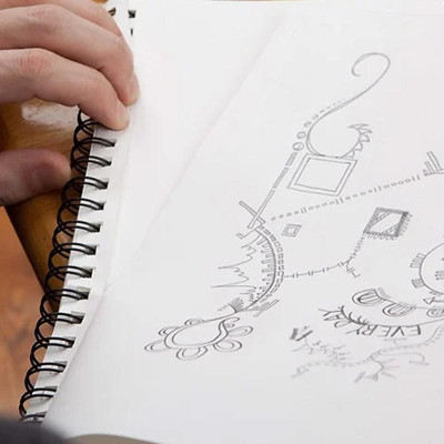 Sổ Vẽ Lò Xo A4 - 20 Tờ 300gsm - Space Art 8286 - Magic ZenArt