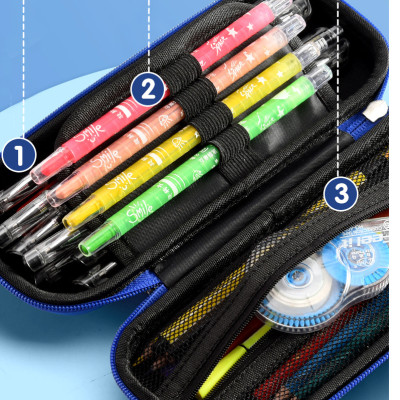 Hộp Bút Chì Bé Trai Và Bé Gái Phim Hoạt Hình Người Phi Hành Gia đa năng cao cấp