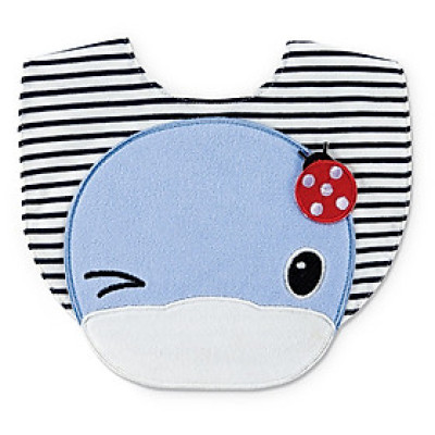 YẾM ĂN DẶM CHO BÉ BẰNG VẢI ( NÚT BẤM ) KUKU - KU2234