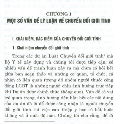 Hoàn Thiện Pháp Luật Về Chuyển Đổi Giới Tính Ở Việt Nam