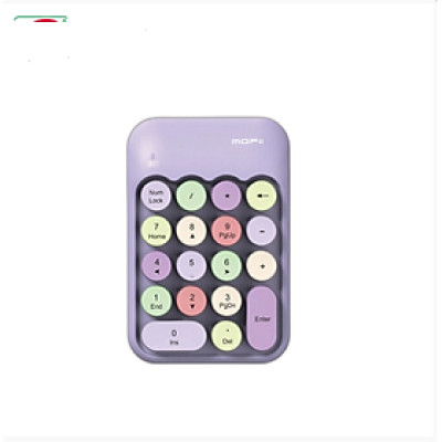 Bàn Phím Số Không Dây Mofii X910 Màu Tím - Hàng Chính Hãng
