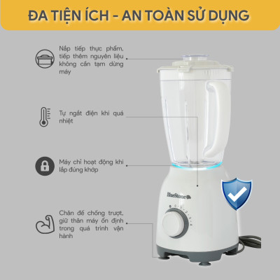 Máy Xay Sinh Tố BlueStone BLB-5328 1.5 Lít 450W - Hàng Chính Hãng