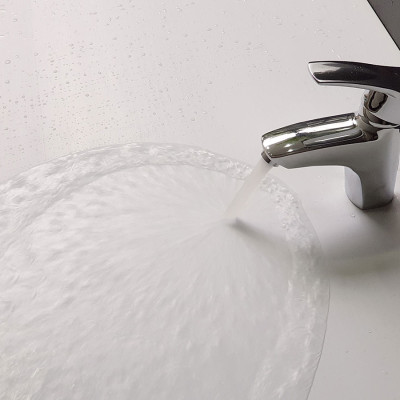 Vòi lavabo nóng lạnh Eurolife EL-4002 (Trắng bạc)