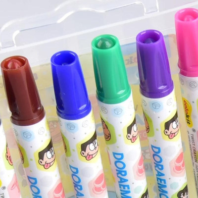 Bút Sáp Vặn Colorkit 12 Màu TCR-C007/DO