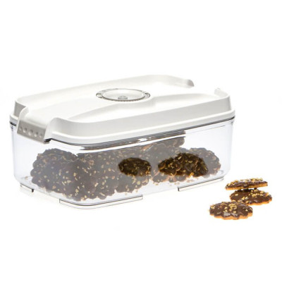 Hộp Bảo Quản Thực Phẩm Hút Chân Không Status Hình Chữ Nhật 1,4L Hàng chính hãng