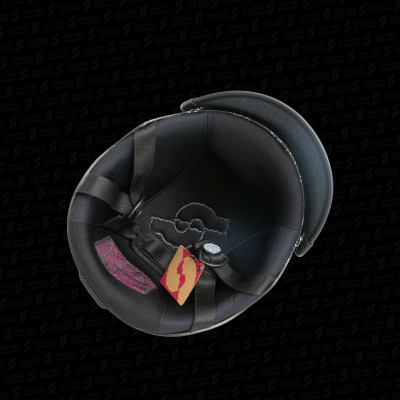 Mũ bảo hiểm lỗ thông gió hoa văn chính hãng NÓN SƠN AMP-ĐN122