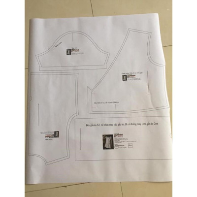 Rập giấy mã 612 (BẢN VẼ) rập đầm
