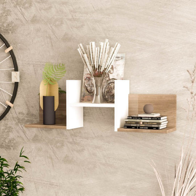 Giá đỡ sách treo tường thiết kế nhỏ gọn SMLIFE Wayette