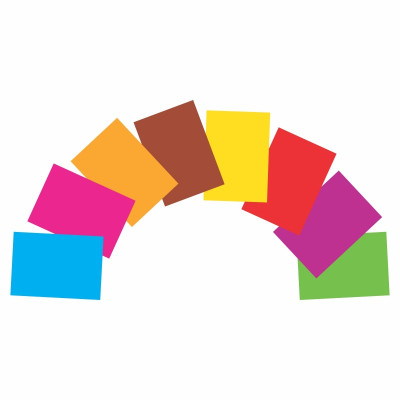 Giấy thủ công KLONG dính decan B5-8 màu; MS: 716