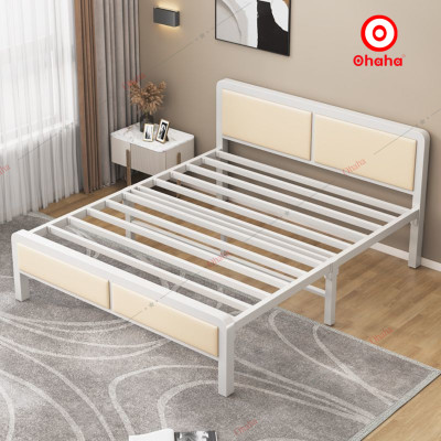 [ Miễn phí giao hàng cà lắp đặt TP. HCM] Giường ngủ sắt hiện đại Ohaha - GS008
