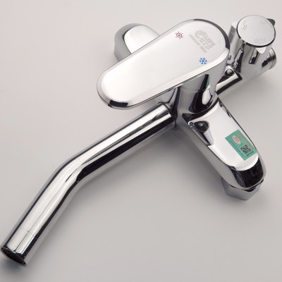 Cây sen nóng lạnh Đồng mạ Chrome Eurolife EL-S923 (Trắng bạc)