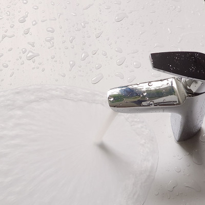 Vòi Lavabo Nóng Lạnh Đồng Mạ Chrome Eurolife EL-SUN 02 (Trắng Bạc)