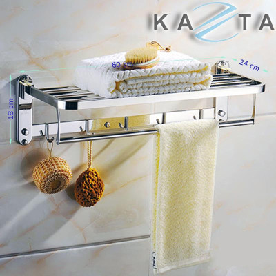 COMBO Thiết Bị Nhà Tắm Cao Cấp KAZTA KZ-CBT16X: Bồn cầu xám viền vàng, Sen tắm đứng phím đàn, Gương đèn, Lavabo âm bàn đá 2 tầng và phụ kiện khác