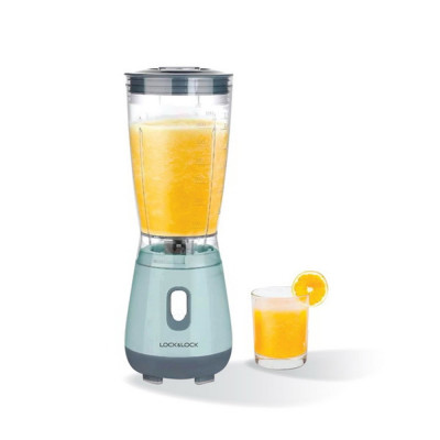 Máy xay sinh tố Lock&Lock 600ml Personal Blender màu xanh mint EJM436MIT - Hàng chính hãng, thao tác 1 chạm, lưỡi xay bén - JoyMall