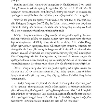 Tín Ngưỡng Của Các Dân Tộc Việt Nam (Tái bản 2025)