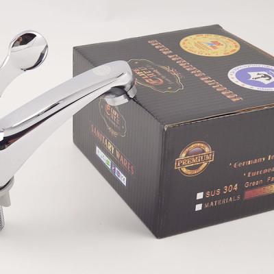 Vòi Lavabo lạnh Eurolife EL-113 (Trắng bạc)