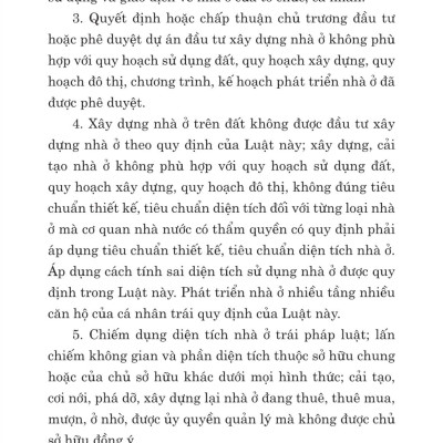 Luật Nhà ở năm 2023 (sửa đổi, bổ sung năm 2024)