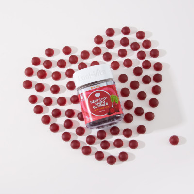 Combo Kẹo Dẻo Collagen & Kẹo Dẻo Củ Dền Coolvita Hỗ Trợ Trẻ Hóa Sáng Da - Cải Thiện Sức Khỏe Tóc Móng - Hỗ Trợ Bổ Sung Sắt, Lưu Thông Máu - Bổ Sung Năng Lượng, Kết Hợp Biotin, Vitamin C, Vitamin E & LCitrulline - 2 Hộp (60 viên x 3g)/hộp