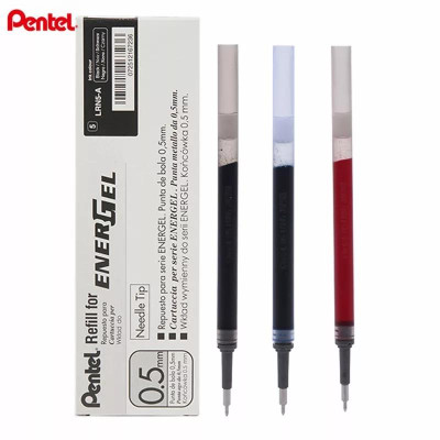 Ruột Bút Ký Nhật Bản Pentel LRN5 | Ngòi 0.5mm | Ngòi Bút Pentel Energel Chính Hãng | 3 Màu Mực