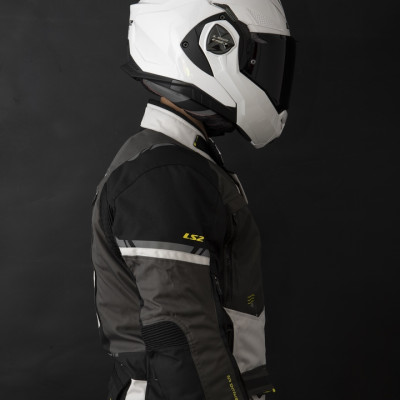 Mũ Bảo Hiểm Fullface Lật Hàm 180độ LS2 FF901 Advant X Fiberglass - Sợi thuỷ tinh