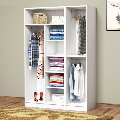 Tủ áo gỗ MDF thiết kế thời trang SMLIFE Buhichuck