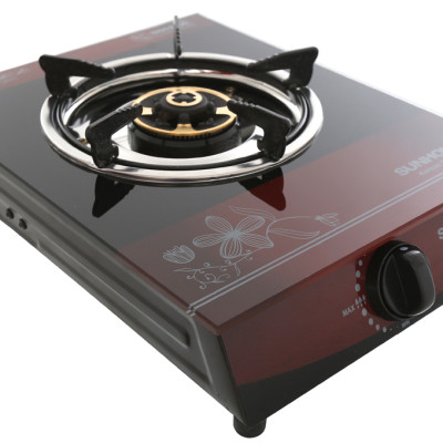 Bếp Gas Dương Đơn Mặt Kính Sunhouse SHB212KG - Hàng chính hãng