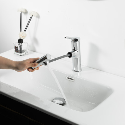 VÒI LAVABO NGA CAO CẤP GAPPO G1052-70 - DÂY RÚT - HAI CHẾ ĐỘ RỬA
