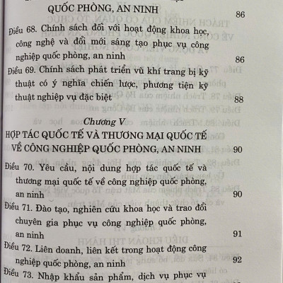Luật Công Nghiệp Quốc Phòng, An Ninh và Động Viên Công Nghiệp Năm 2024
