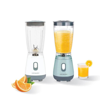 Máy xay sinh tố Lock&Lock 600ml Personal Blender màu xanh mint EJM436MIT - Hàng chính hãng, thao tác 1 chạm, lưỡi xay bén - JoyMall