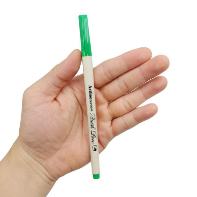 Bút Lông Đầu Cọ Artline Supreme Brush Pen EPFS-F - Xanh Lá