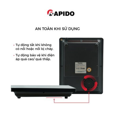Bếp hồng ngoại đơn Rapido RC2000ES - Hàng chính hãng
