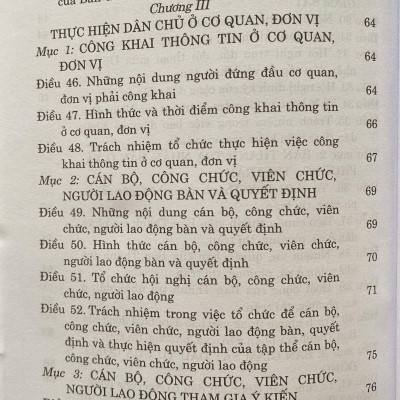 Luật thực hiện dân chủ ở cơ sở