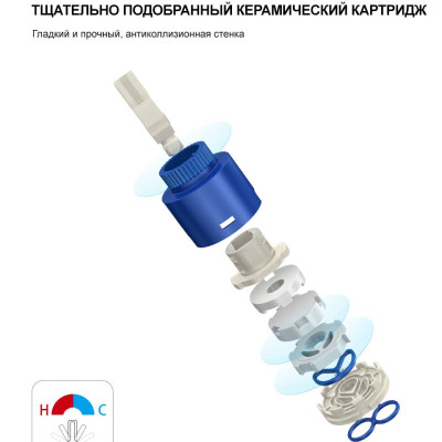 VÒI LAVABO THẤP CAO CẤP NHẬP KHẨU NGA GAPPO G1006 - HÀNG CHÍNH HÃNG